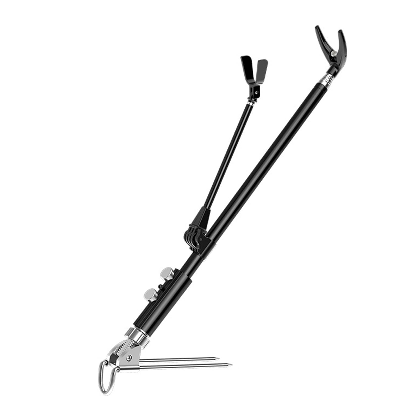 Support de canne à pêche orientable en acier inoxydable avec insert de protection - 8