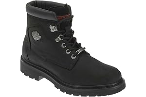 Botas Motocross para Hombre Badlands de Cuero y Estilo Informal