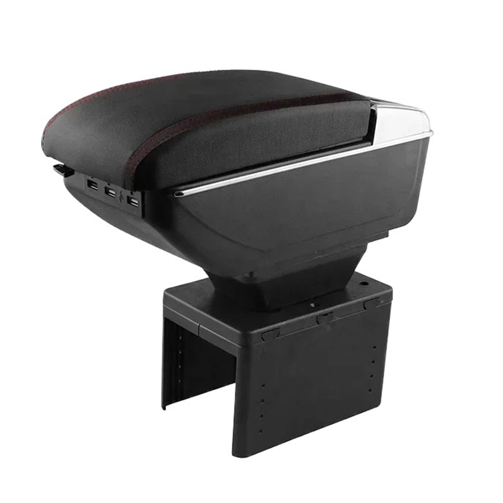WXSSH Auto Armrest Box Rotatable Top Car Center Armrest Arm Rest Console Storage Box Case