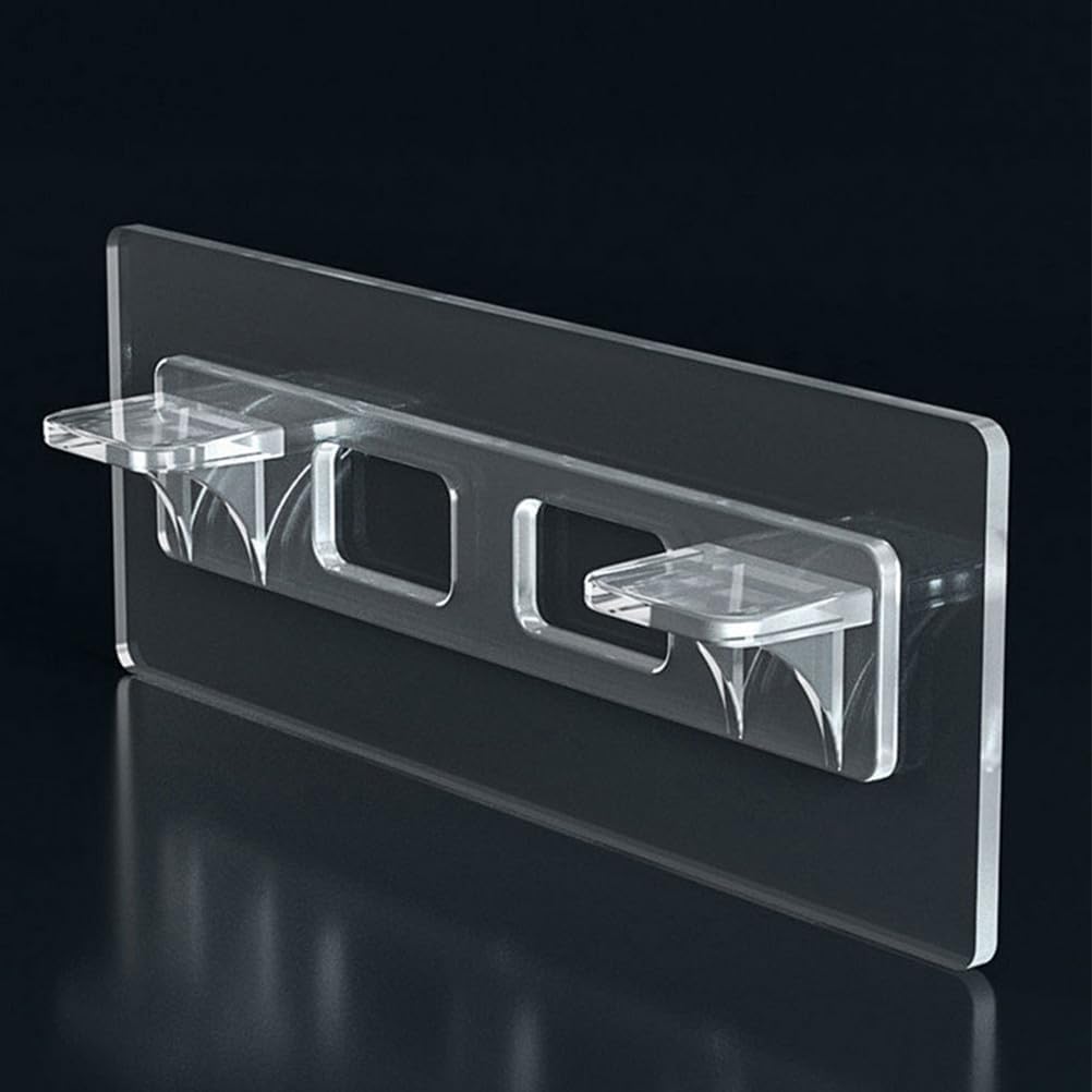 16pcs Self-Adhesive Shelf Pegs Plastic No Drill Shelf Support Pins for Kitchen Cabinet Furniture Closet Partition Bracket Replacement Pegs