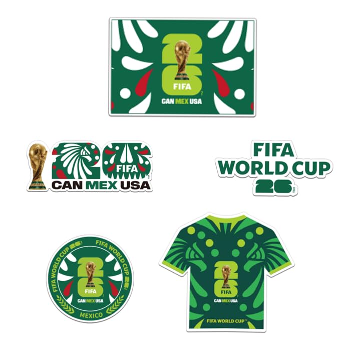 FIFA World Cup 2026 Fridge Magnets for USA, Mexico, Brazil Argentina, World Cup 2026 Merchandise Refrigerator Magnets for Home Office Decorations, Fan Souvenir