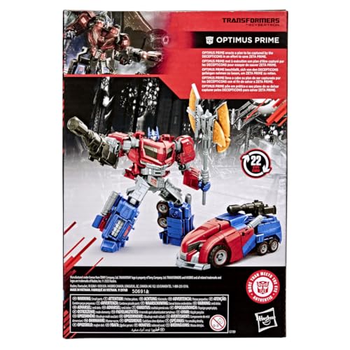 Transformers : War for Cybertron Studio Series Voyager Class Figurine Optimus Prime 16 cm - vue 6