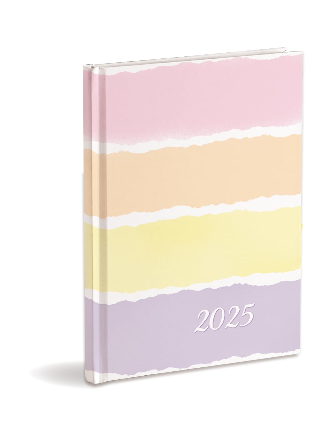 Daily Organiser Diary 2025 cm, 15 x 21 cm, Closed January-December 2025, Hardcover