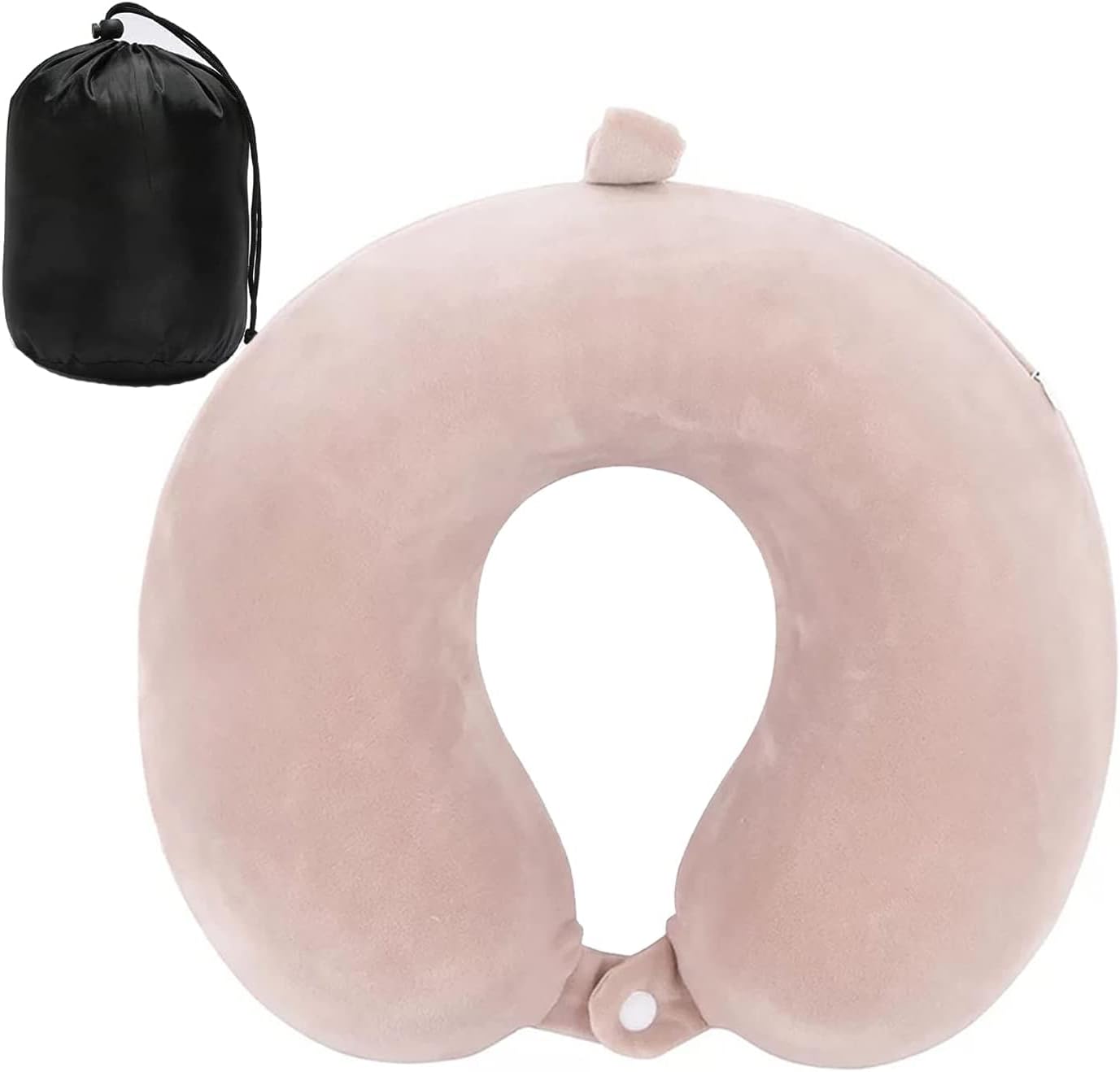 Neck Pillow for Traveling, Upgraded Travel Neck Pillow for Airplane 100% Pure Memory Foam Travel Pillow for Flight Headrest Sleep, Portable Plane Accessories (Deep Pink) Neck Pillow for Traveling, Upgraded Travel Neck Pillow for Airplane 100% Pure Memory Foam Travel Pillow for Flight Headrest Sleep, Portable Plane Accessories (Deep Pink)