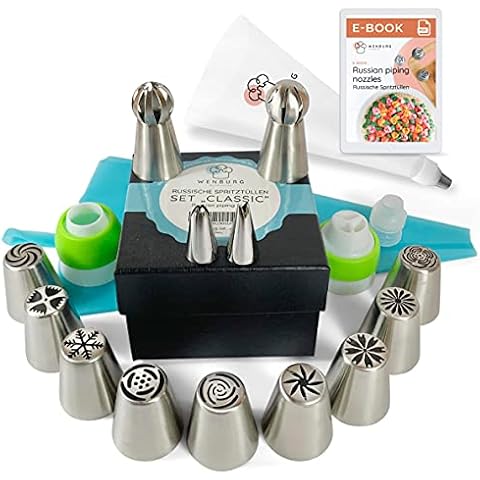 Wenburg Spritzbeutel Set - 38 teilig Cover