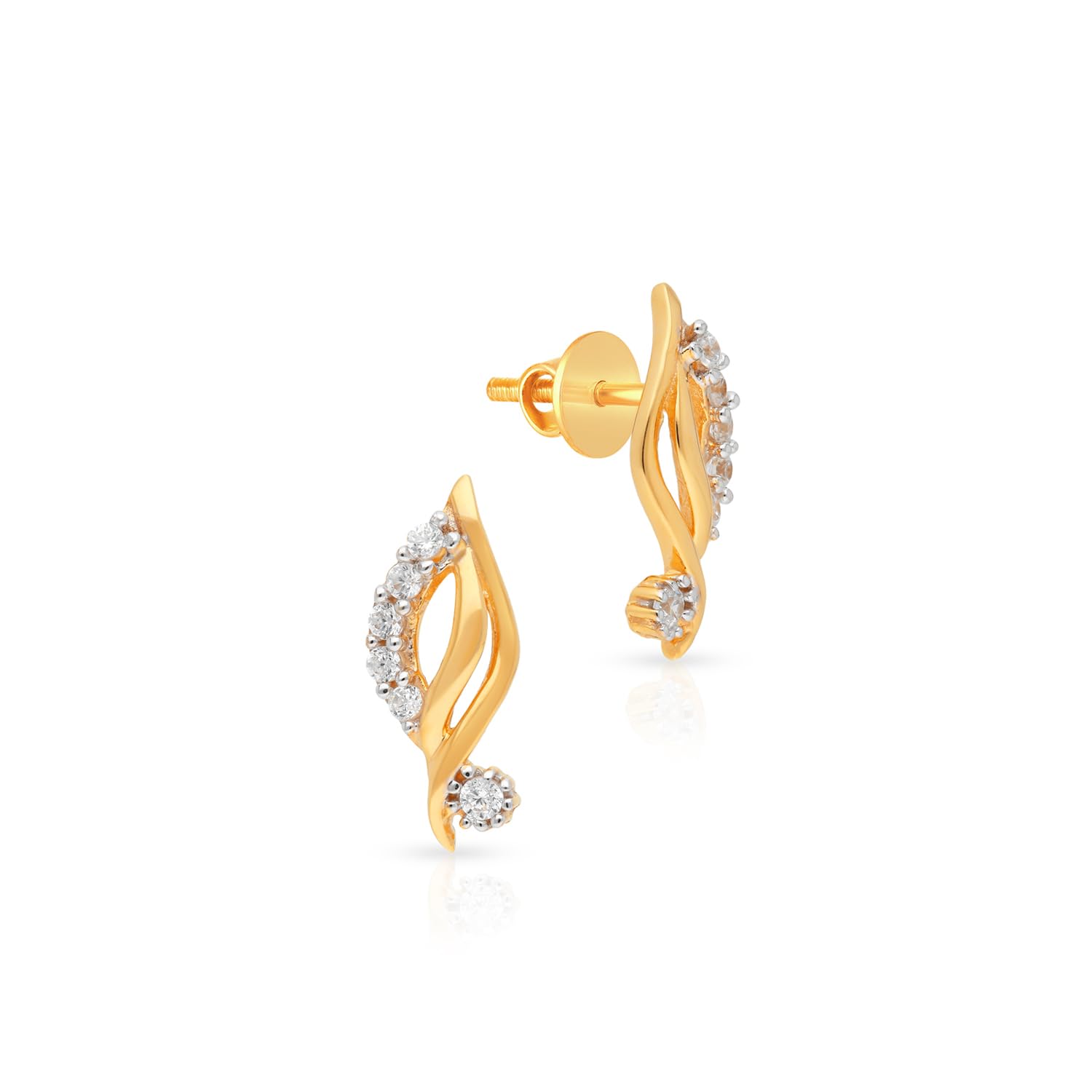 Malabar Gold & Diamonds 18kt Gold Earrings for Women | 18k Gold Earrings for Birthday, Anniversary, Diwali & Festival Gift | 18 kt (750) BIS Hallmark Certified Gold Jewellery (B0D7CW71V1) Amazon Price History, Amazon Price Tracker