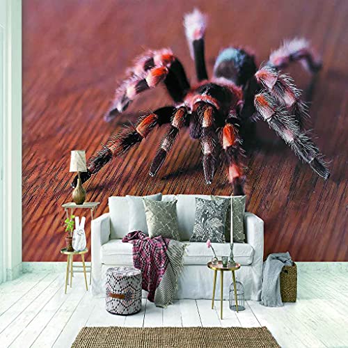 Papier peint araignée 200x140 cm pour salon moderne et décoration murale originale