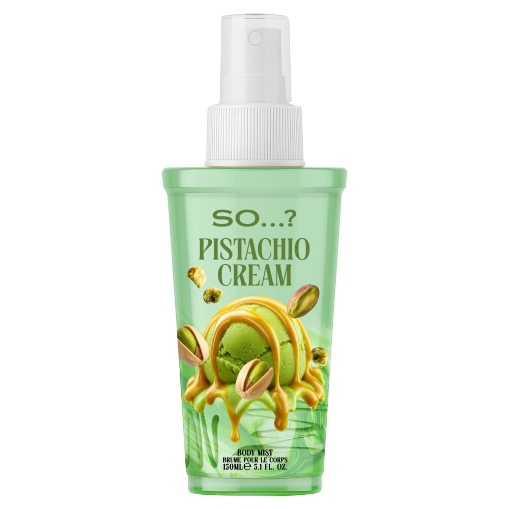 SO...? Delish Pistachio Cream Body Mist Fragrance Spray 150ml