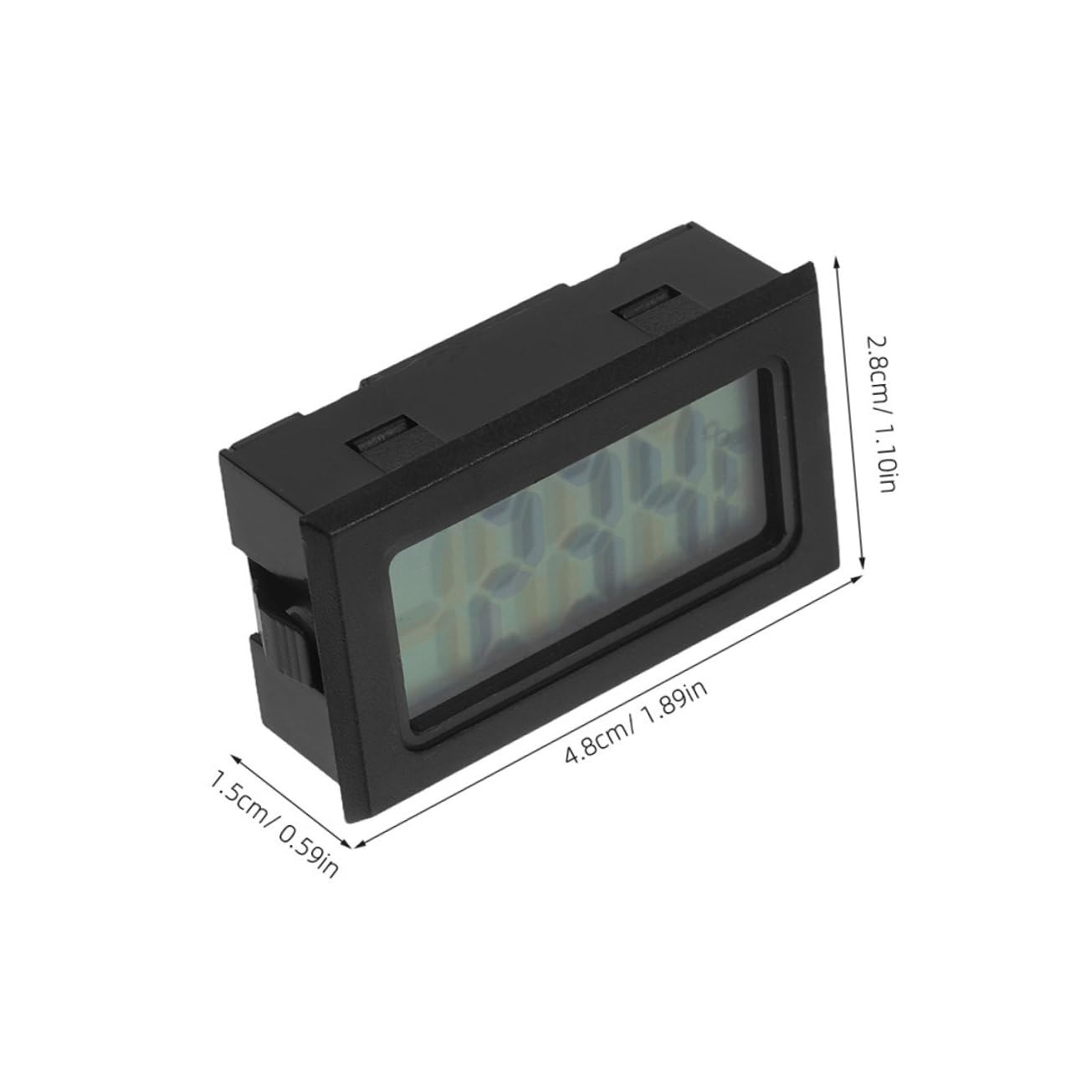 Levemolo 6pcs Digital Thermometer for Use Accurate Measurement with Display for Greenhouse Monitoring Industrial Environments