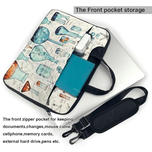 Bolso maletín estampado para laptop unisex miniatura 4