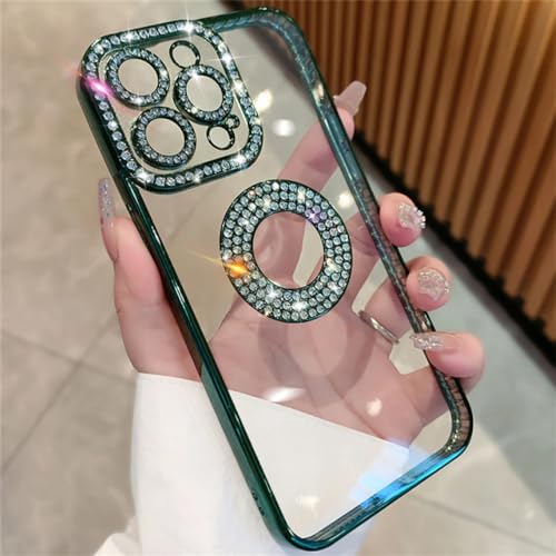 Coque à Paillettes de Diamant Antichoc pour iPhone 14 et 15 Plus