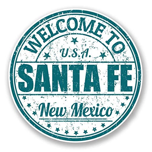 Santa Fe New Mexico USA Round Metal 0.75" Lapel Pin Hat Shirt Pin Tie Tack Pinback2