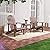 ACUEL Adirondack Chairs Set of 4, All-Weather Resistant Lawn Chairs,Patio Firepit Chairs for Garden, Looks Like Real Wood- 15min Assembly 350 Lbs