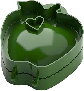 Fall Hand Pie Molds Apple and Loving Heart, Mini Pie Mould Dough Press Mold Tool, Perfect Kitchen Tools Accessories for Hand Pies, Pierogi, Ravioli, Calzone & Empanada