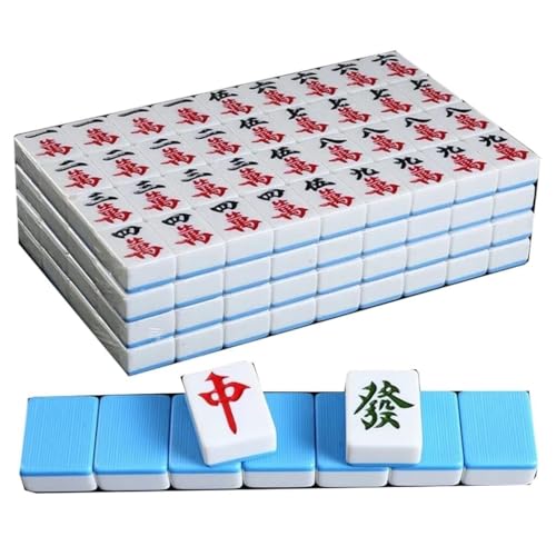 Mahjong Set de 144 Fichas Profesional Chino miniatura 3