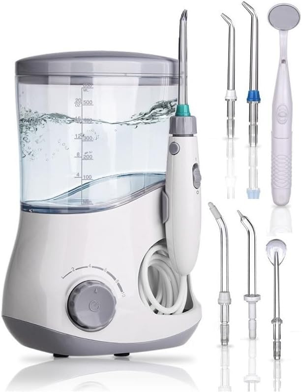 Water Flosser Professional for Teeth Gums Braces Dental Care 10 Adjustable Pressure Electric Pick for Teeth Braces