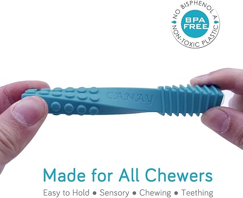 Miniatura 3 de Juguetes sensoriales para masticar (paquete de 5)  Diseñado para TDAH, autismo, SPD, estimulación motora oral, necesidades especiales, herramienta