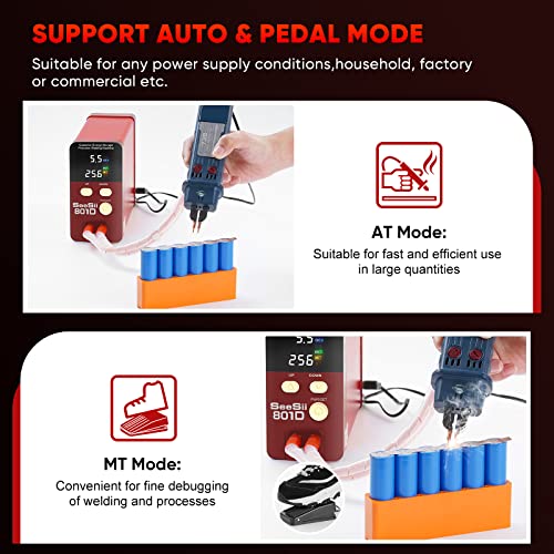 Seesii LI58CP5B0026NEW 801D Spot Welder, 12Kw Capacitor Energy Storage Pulse Battery Spot Welder thumb #4