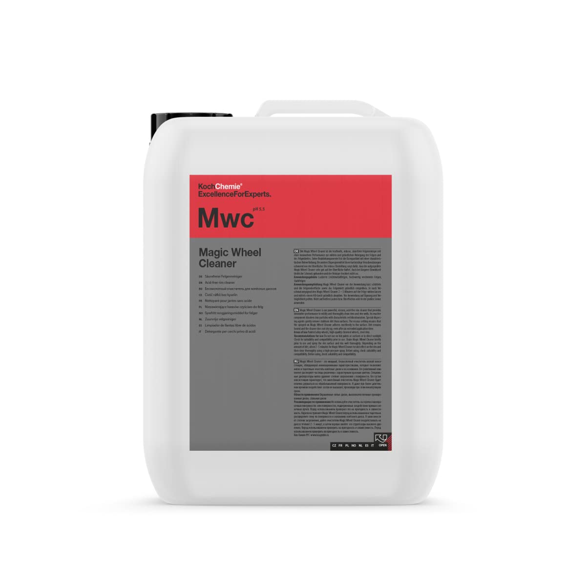 Koch Chemie - MwC - Magic Wheel Cleaner - Iron Remover - 10L