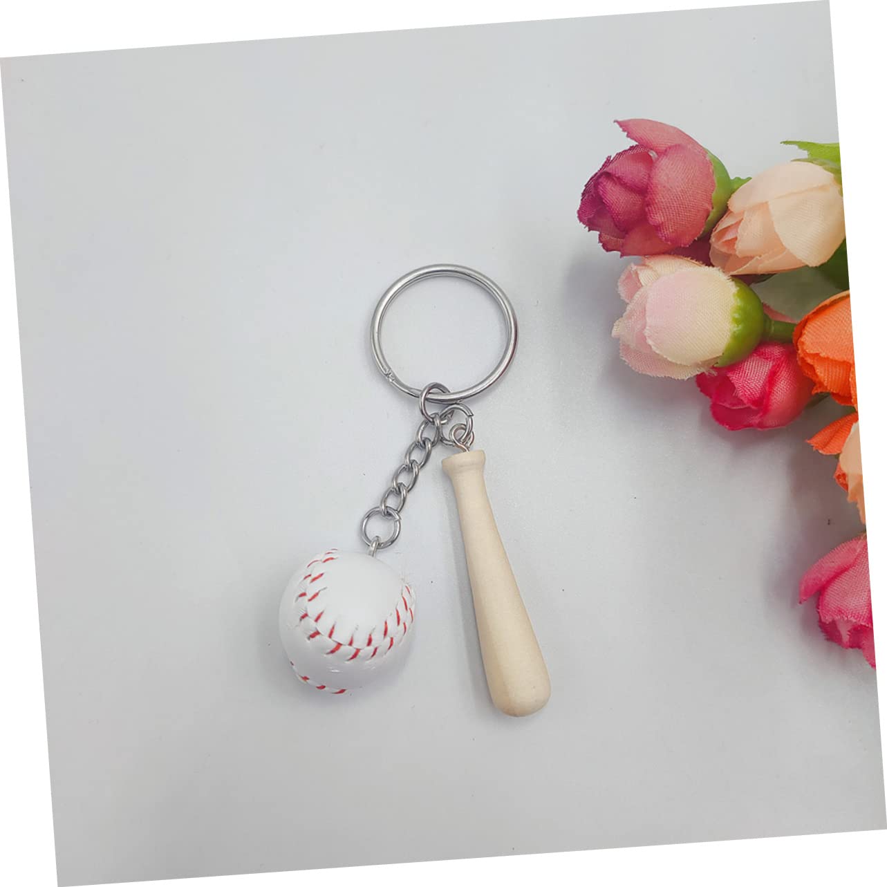 SUPVOX 25 Piezas Llavero Miss Cuero Pelota Deportiva Mini