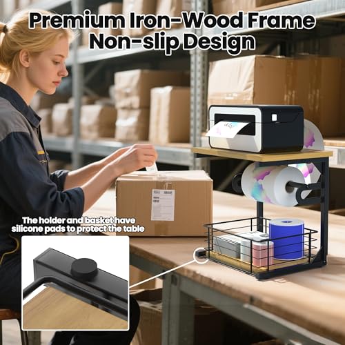 Soporte de etiquetas de madera con 30% de descuento en Amazon