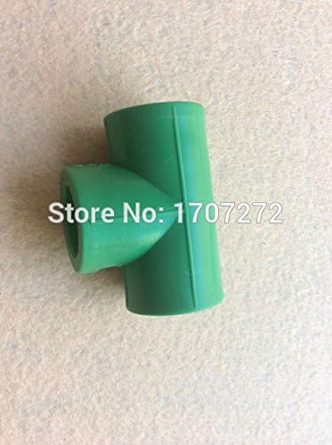 Maslin (5pcs/lot) PPR Pipe Equal Tee Angel Fittings DN25 Connector for Sanitary Water Pipeline