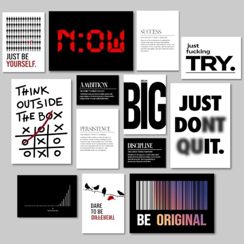 Image of Funk You Store Inspirational Motivational Wall Abstract Poster (Set of 13)