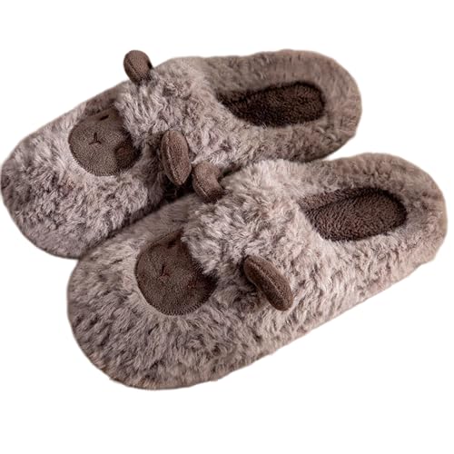 Chausson d'hiver doux motif agneau pour rester au chaud en salle de classe