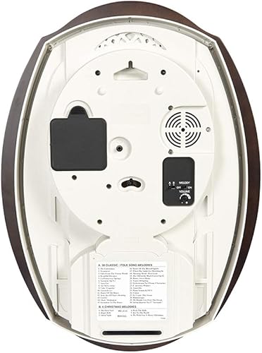 Miniatura 8 de Rhythm Clock s "Crystal Delight" Reloj de movimiento musical