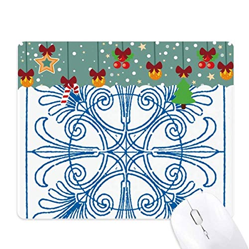 Tapis de souris Talavera bleu avec base caoutchouc haute précision