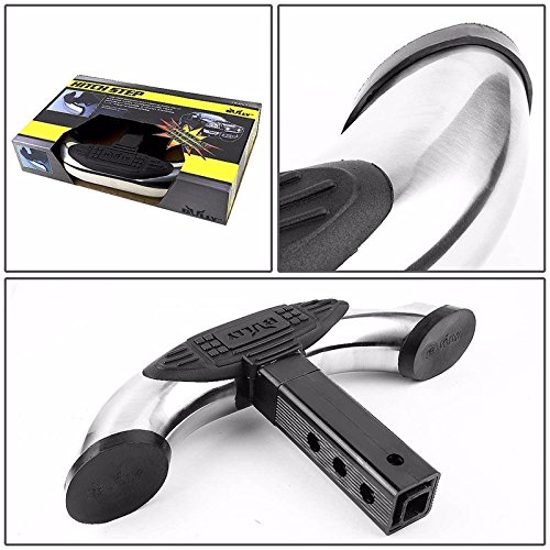 BULLY ステンレス製ヒッチステップ Amazon.co.jp: Bully Tube ステンレススチール トレーラーヒッチ