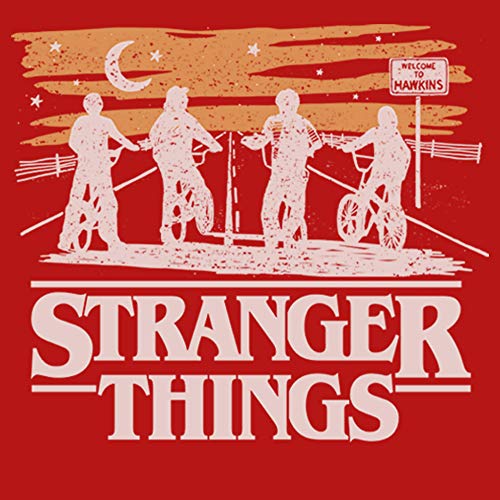 Fifth Sun Stranger Things Jank Drawing Girls Short Sleeve Tee Shirt2