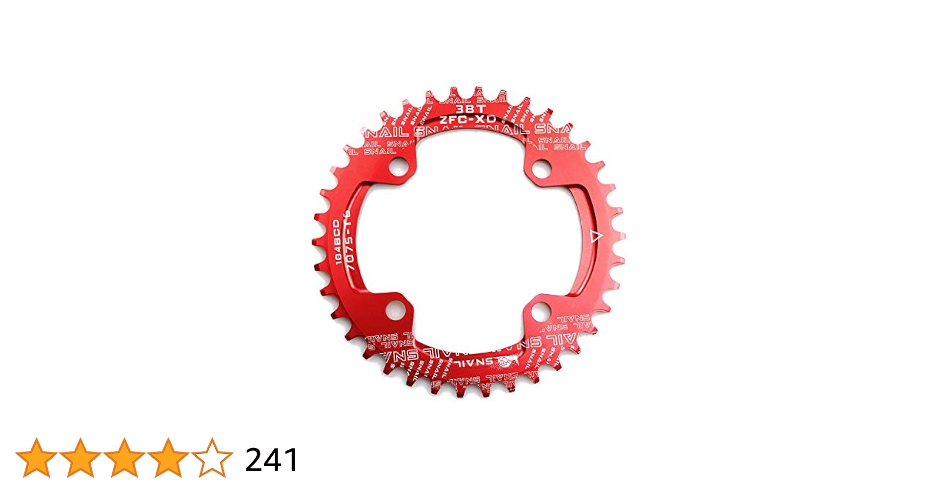 RIRO カーボンクランク 165mm 40tナローワイドチェーンリング付き Amazon | EVOSID ロードバイク チェーンリング 40T/42T チェーン