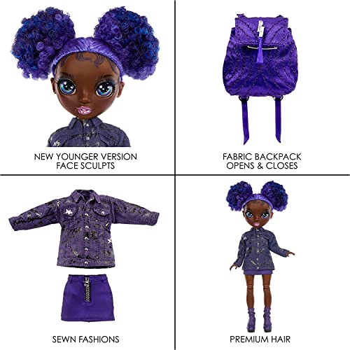 Muñeca Rainbow High Jr High Fashion con accesorios miniatura 4