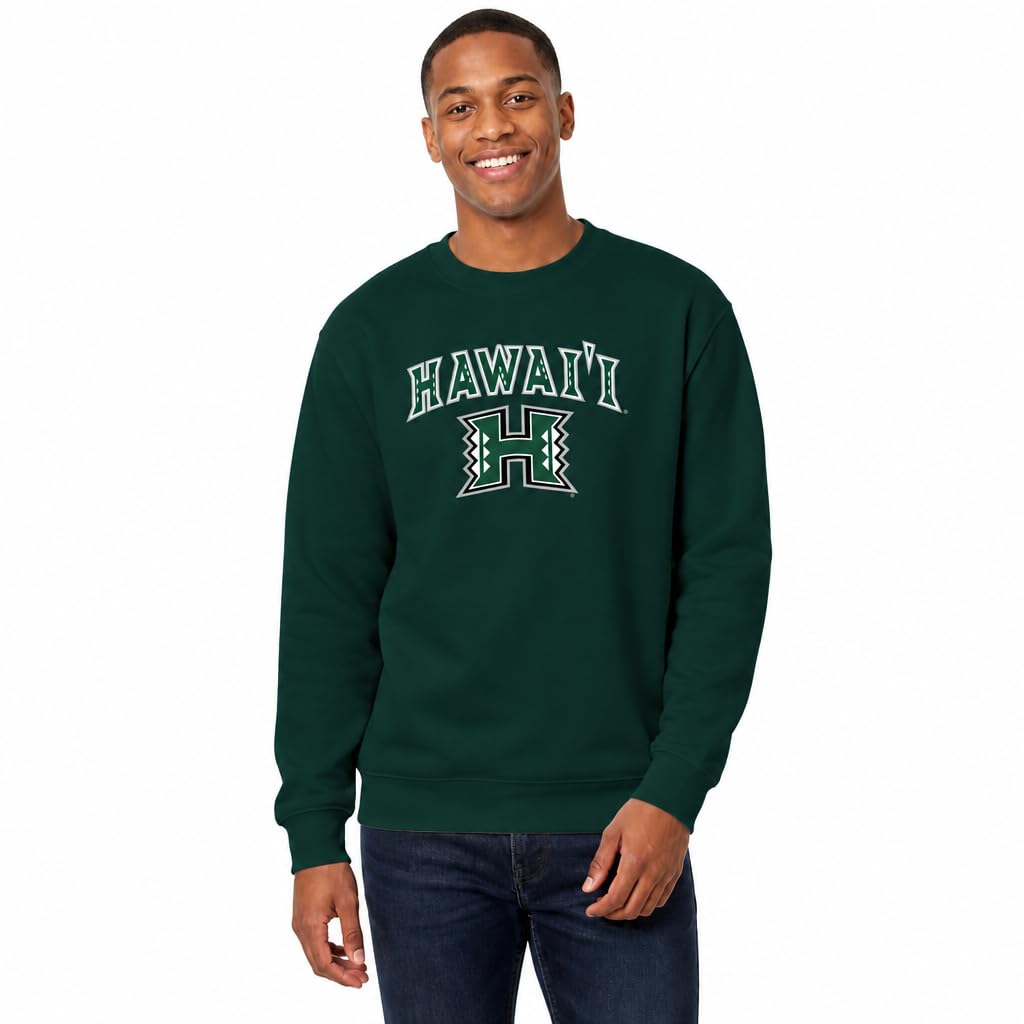 NCAA College Sweatshirt Fleece Crewneck Pullover for Men and Women