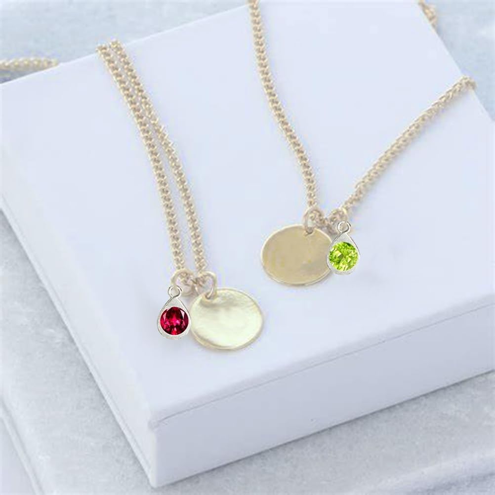 BetterJonny 260pcs Charms for Jewelry Making, 60pcs Gold Crystal Birthstone Charms Beads with 100 Lobster Clasps and 100 Jump Ring for Necklace Bracelet Earring - Image 5