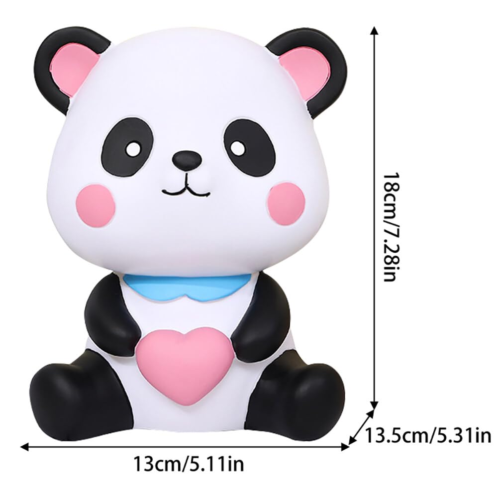 Très Jolie Tire-lire Automatique Avec Pièce Pour Enfant - Motif Panda - Cadeau De Noël , Cute Strawberry Cat, 12×9×10