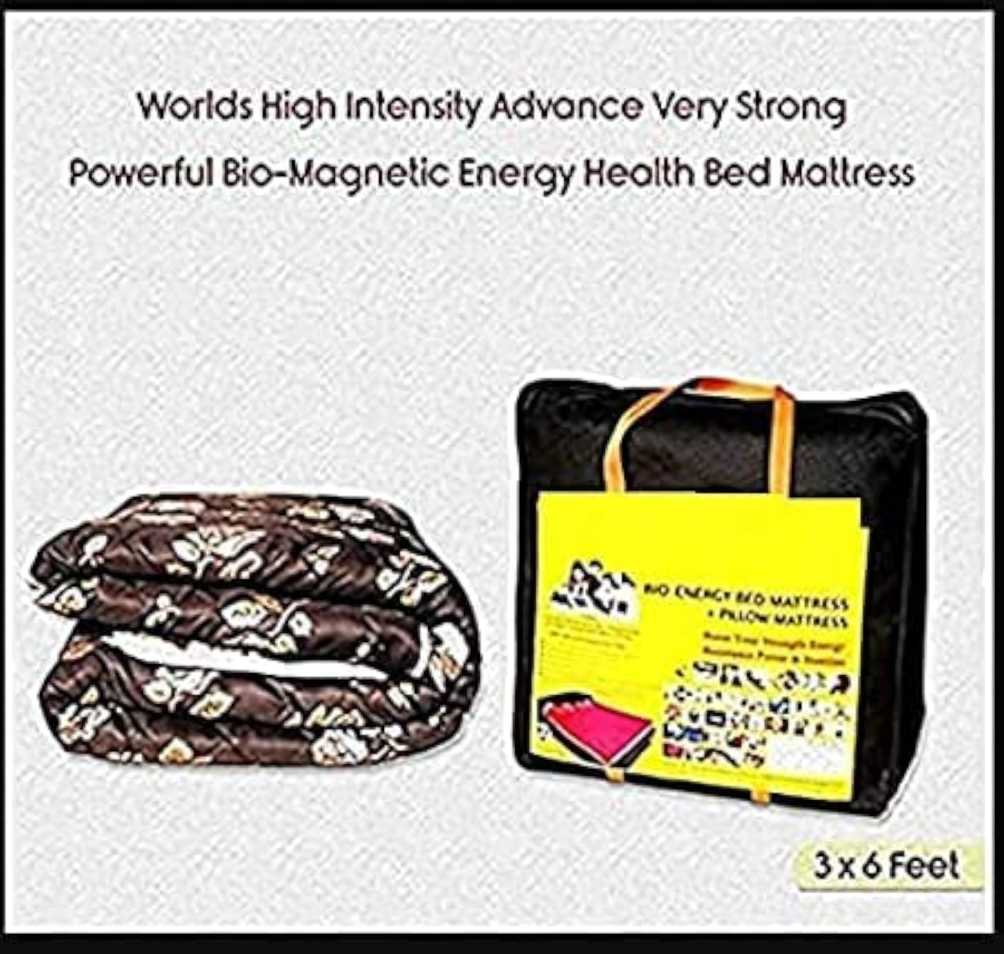 Bio Magnetic Mattress Topper/Pad with Pillow Pad