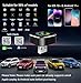Wireless Carplay Adapter for Apple iPhone & Android Auto Wireless Adapter 2 in 1,2025's Newly Upgraded,Ultra-Compact Design,Larger Vents,Faster and More Stable Connection,for iOS 10+ & Android 11+