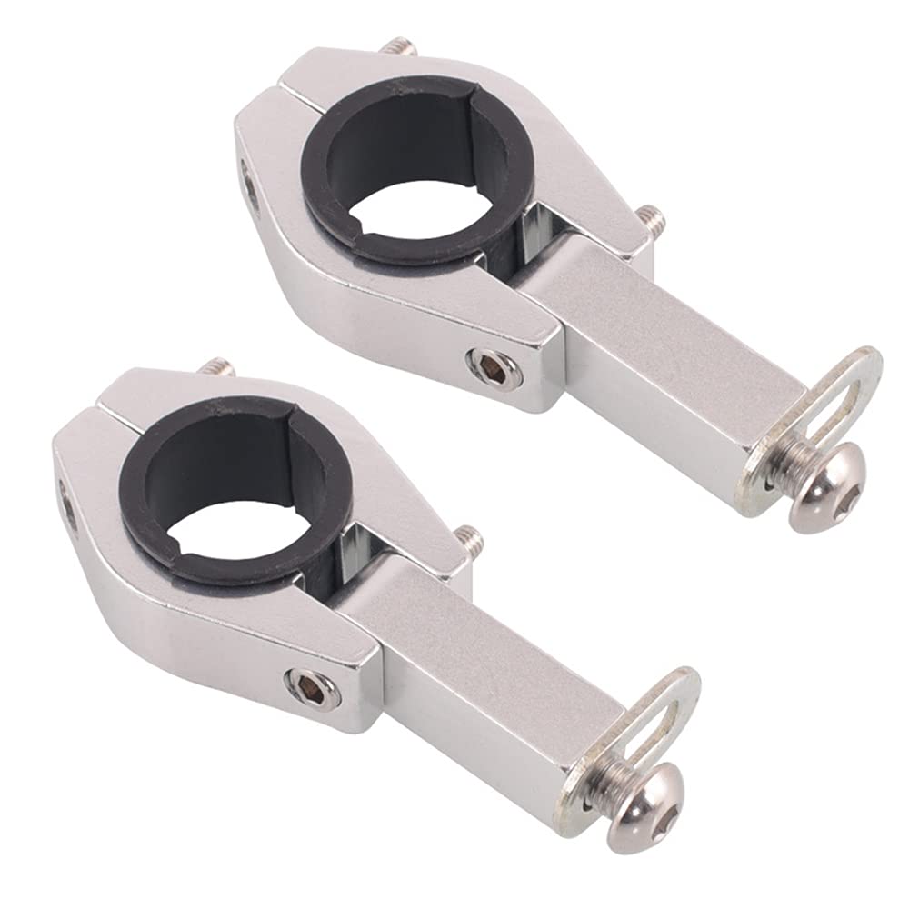 28mm Manubrio Modificato con Morsetto e Paramani Moto - Kit di Montaggio per la Maggior Parte delle Moto