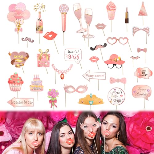 VOSSOT 33 PCS Photo Booth Puntelli per Cabina...