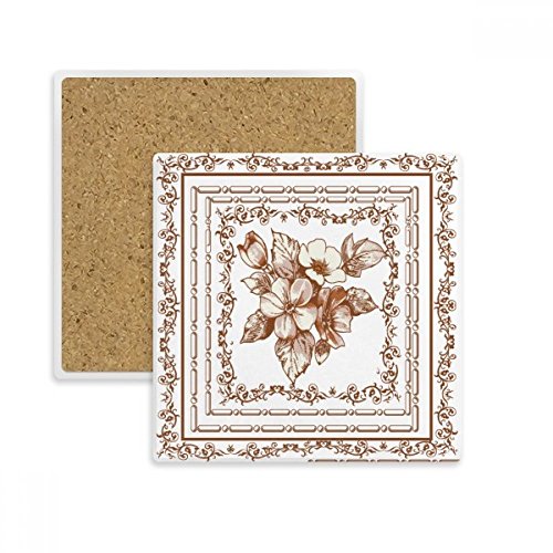 Coaster en pierre style art baroque, une idée cadeau originale - 2