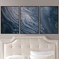3 Piece Framed Canvas Wall Art 3D Contemporary Canvas Prints Home Artwork Decoration for Living Room,Bedroom - 16