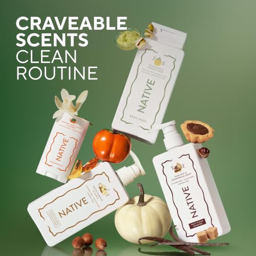 Native Body Wash Contains Naturally Derived Ingredients | For Women & Men, Sulfate, Paraben, & Dye Free Leaving Skin Soft and Hydrated | Limited Edition | Pistachio & Vanilla Chai 18 oz - image 7