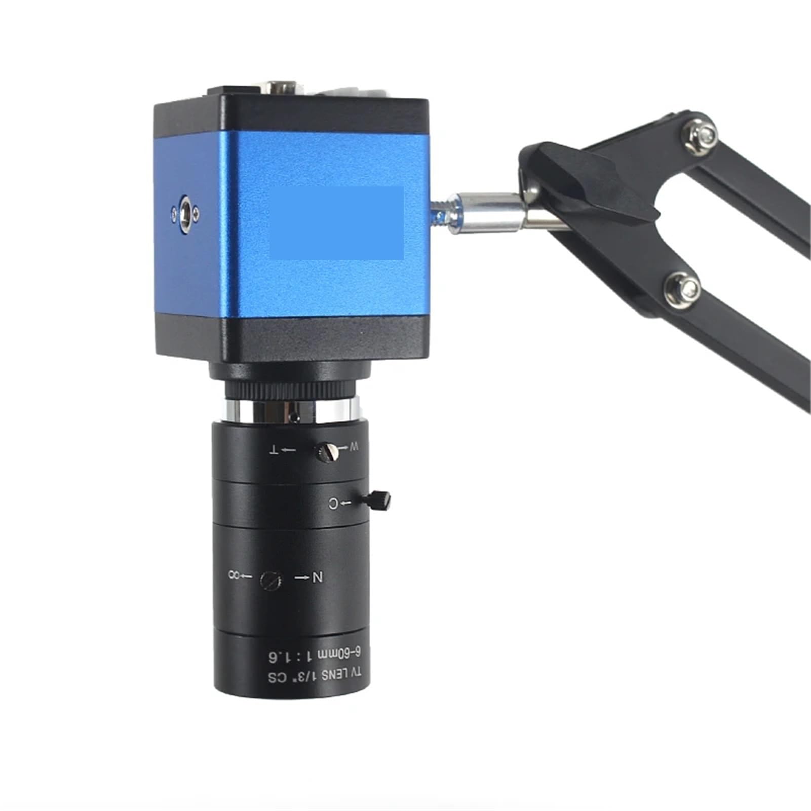 Videocamera Digitale per Microscopio Industriale con Doppia Uscita Hdmi Vga 1080P E Obiettivo Fisso 6-60 Mm.