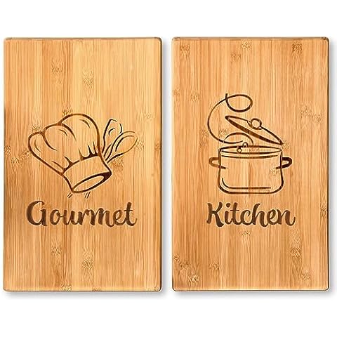 Kesper Bamboo Cutting and Cover Plate Cover