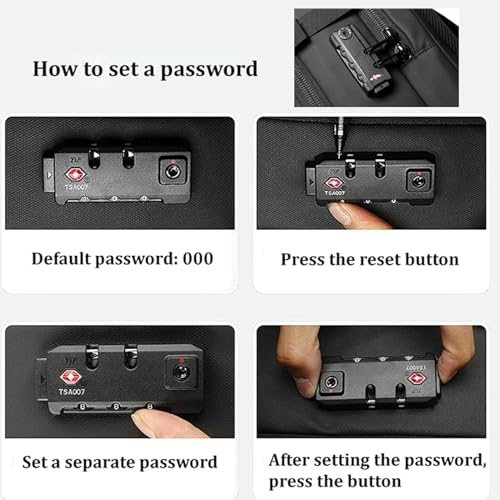 Generic Expandable Vacpack Backpack,Vac Pack Backpack,60L Airback Backpack Anti Theft Travel Backpack,Vacuum Compression Backpack (Black + Electric Vacuum), Medium4