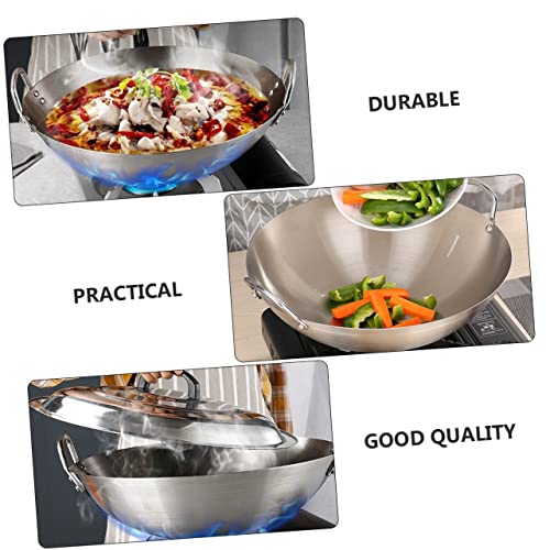 Wok doble asa para cocina elegante Ciieeo miniatura 6