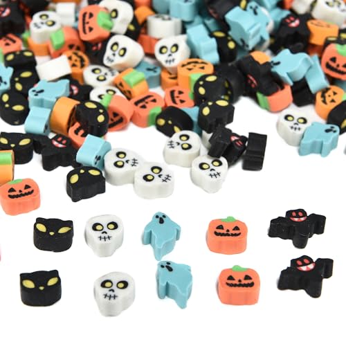 HILAZA 300Pcs Mini Halloween Erasers for Kids Mini Erasers Bulk for Halloween Party Favors Goody Bag Stuffers Gifts Classroom Prizes School Supplies