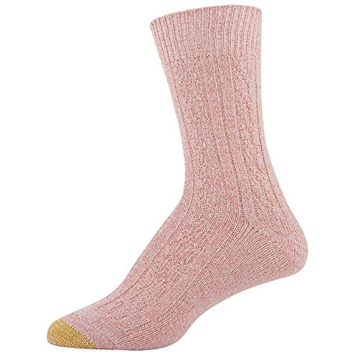 GOLDTOE womens Recycled Soft Cable Crew Socks3